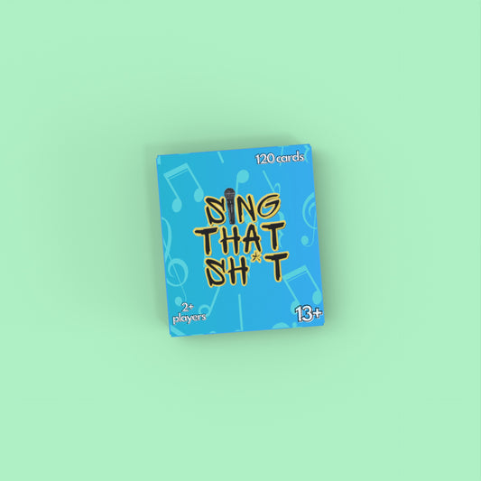 Sing That Sh*t Original Card Game (Deluxe Edition)